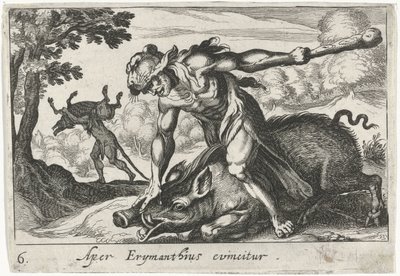 Hercule capture le sanglier d