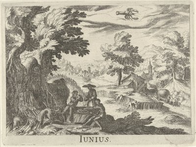 Juin (Les Douze Mois) - Simon Frisius