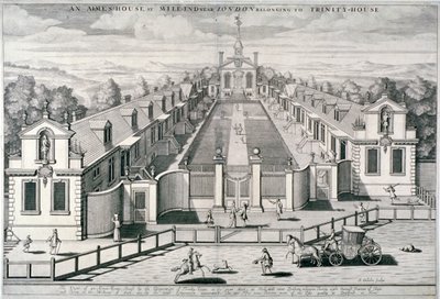 Trinity Almshouses, Mile End Road, Stepney, Londres - Simon Gribelin