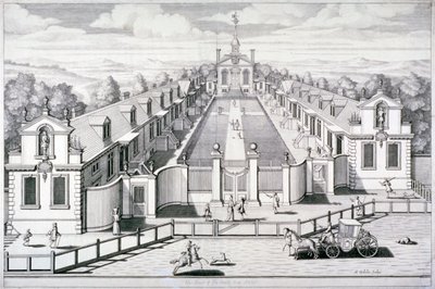 Maisons de charité de la Trinité, Mile End Road, Stepney, Londres - Simon Gribelin