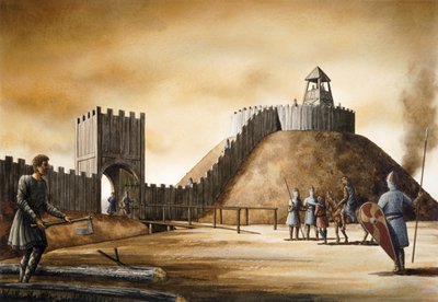 Château de Pickering, 11e siècle - Simon Hayfield