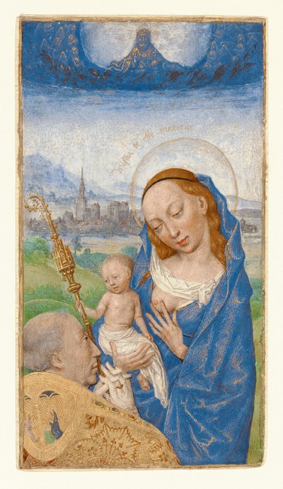 Vision de Saint Bernard de la Vierge et de l
