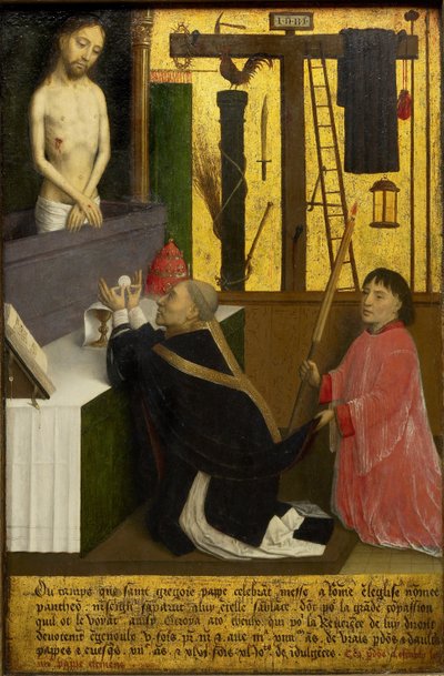 La messe de Saint Grégoire - Simon Marmion