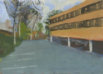 Bureau et parking, 2024 - Simon Neville