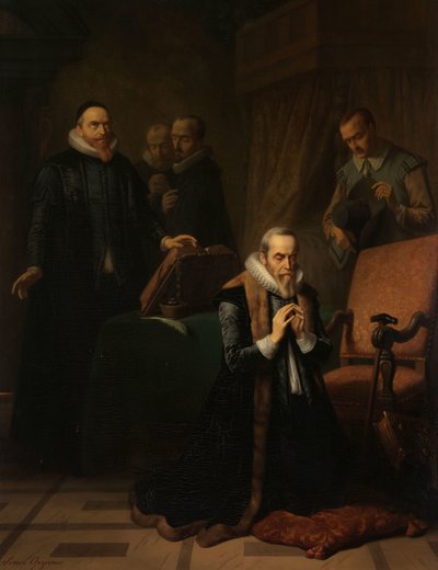 La dernière prière de Johan van Oldenbarnevelt - Simon Opzoomer