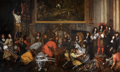 Louis XIV visite la Manufacture des Gobelins le 15 octobre 1667 - Simon Renard de Saint Andre