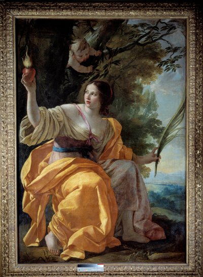 Figure allégorique de la Charité (anciennement la Foi) - Simon Vouet