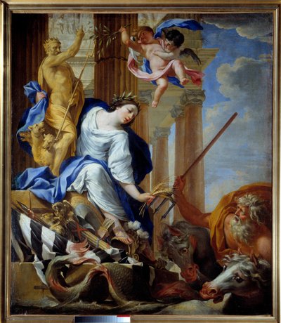 Allégorie des bienfaits de la paix - Simon Vouet