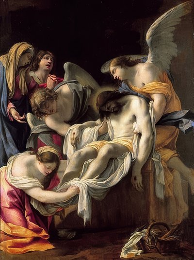 La Mise au tombeau du Christ - Simon Vouet