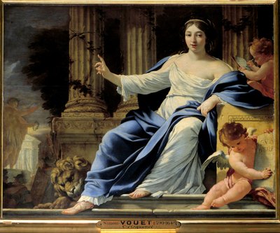 Éloquence. Représentation de Polymnie, muse de l