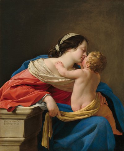 Madone et enfant - Simon Vouet
