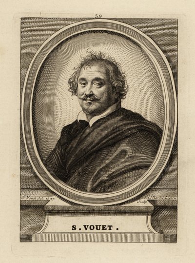 Portrait de Simon Vouet - Simon Vouet