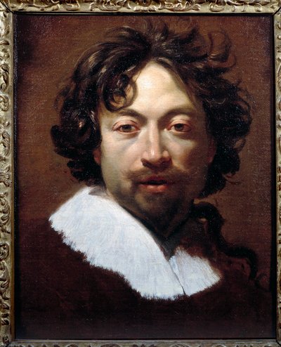 Autoportrait. Peinture par Simon Vouet (1590-1649) vers 1626-1627, Lyon, Musée des Beaux-Arts - Simon Vouet