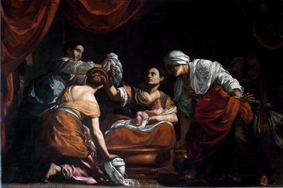 La Naissance de la Vierge - Simon Vouet