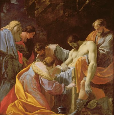 La Mise au tombeau du Christ - Simon Vouet