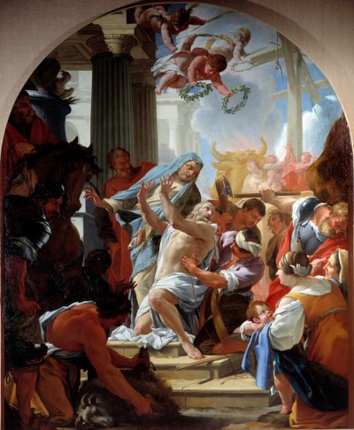 Le martyre de Saint Eustache et de sa famille - Simon Vouet