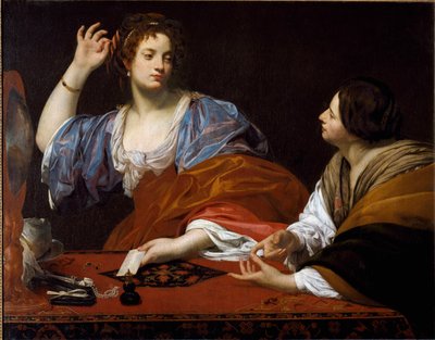 Les sœurs Marthe et Marie de Béthanie - Simon Vouet