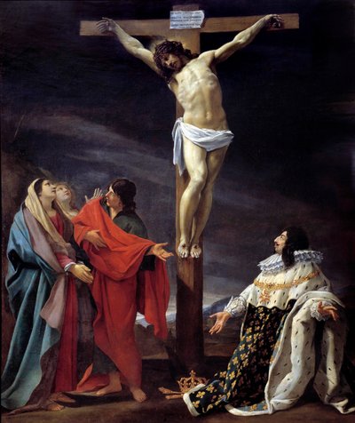 Vœu de Louis XIII. Peinture par Simon Vouet et atelier - Simon Vouet