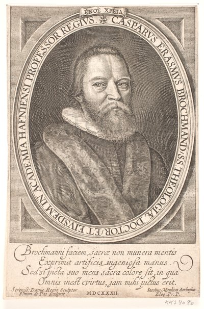 Évêque Jesper Rasmussen Brochmand - Simon de Pas
