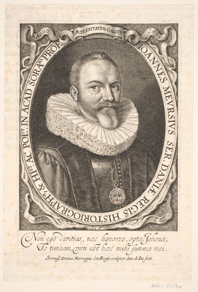 Johannes Meursius, historien royal - Simon de Pas