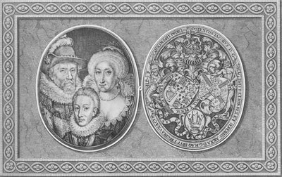 Jacques Ier Anne de Danemark et Henri, prince de Galles, 1612, 1904 - Simon de Passe