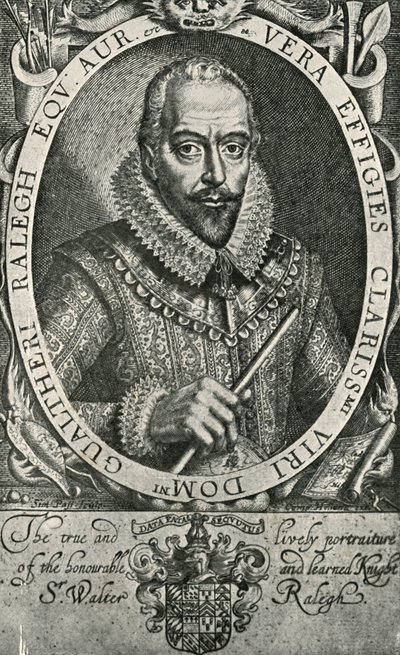 Sir Walter Raleigh, 1906 - Simon de Passe