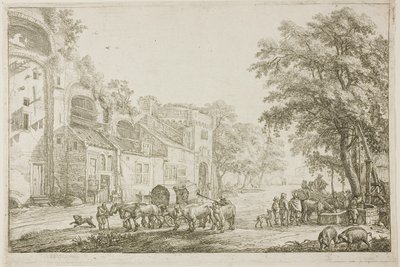 Ville de marché - Simon de Vlieger