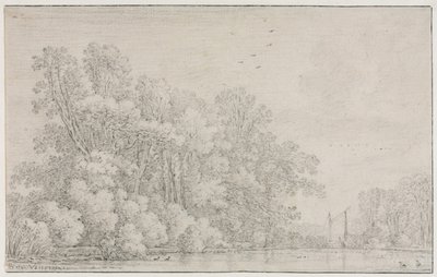 Paysage fluvial - Simon de Vlieger