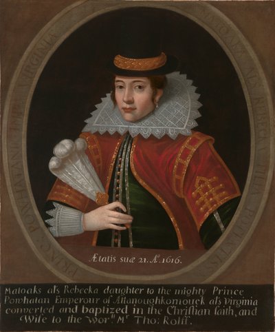 Pocahontas - Simon van de Passe