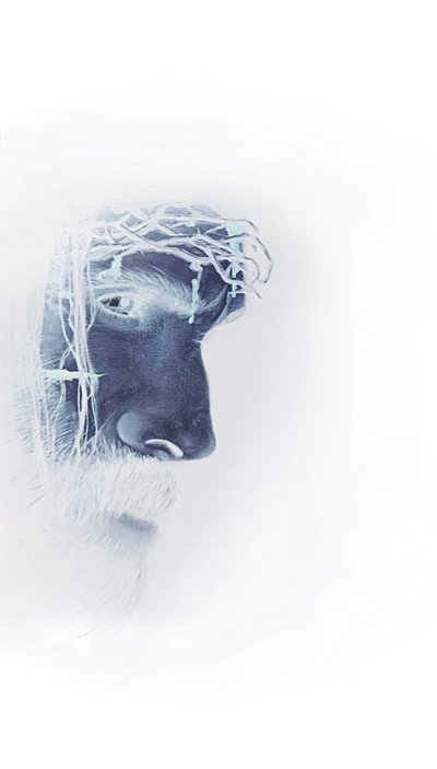 Jésus avec couronne d