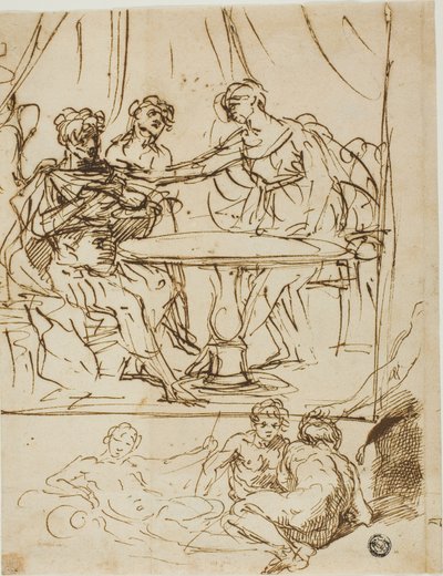 Judith avec la tête d