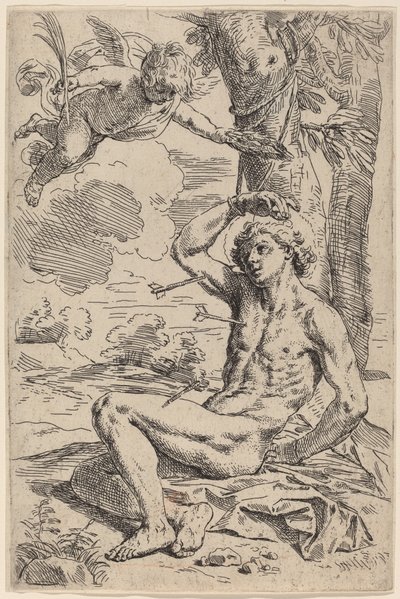 Saint Sébastien - Simone Cantarini