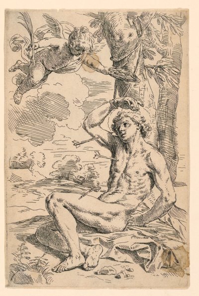 Saint Sébastien - Simone Cantarini