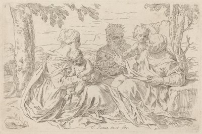 La Sainte Famille - Simone Cantarini