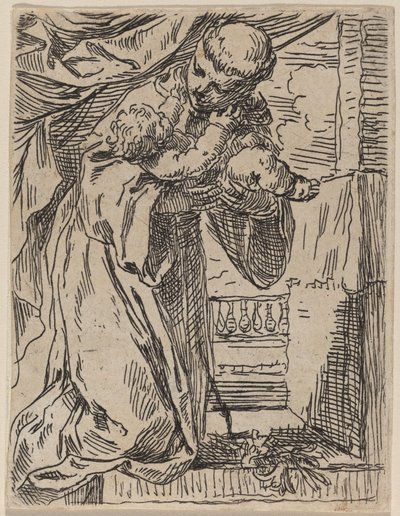 Le Petit Saint Antoine de Padoue - Simone Cantarini