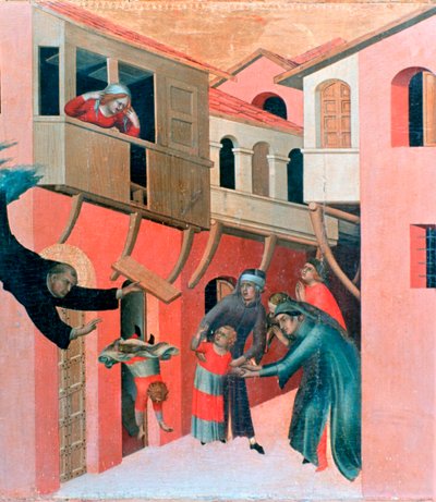 Retable du Bienheureux Agostino Novello, (détail), 1324 - Simone Martini