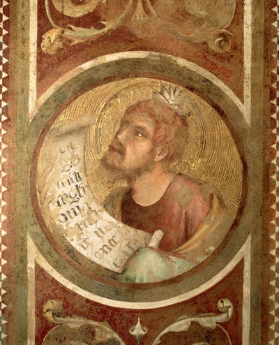 Maesta: Malachie (détail) - Simone Martini