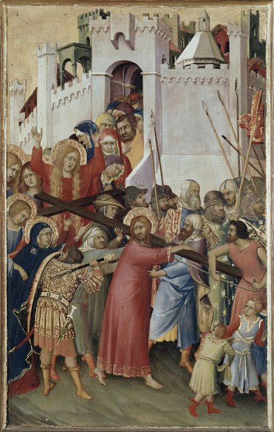Polyptyque Orsini : Christ portant la croix - Simone Martini