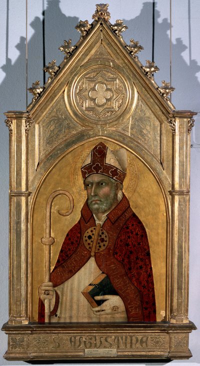 Saint Augustin, années 1320 - Simone Martini