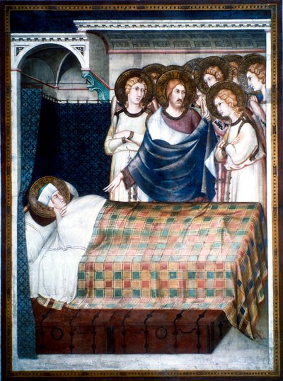 Le rêve de Saint Martin, 14ème siècle - Simone Martini