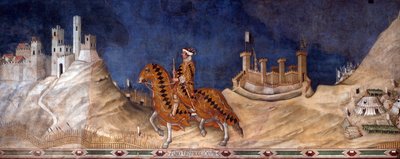 Guidoriccio da Fogliano, 1328 - Simone Martini di