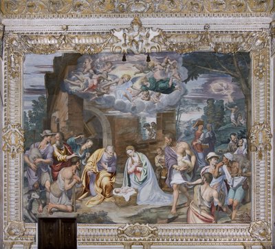 Adoration des bergers, 1578-82 - Simone Veneziano Peterzano