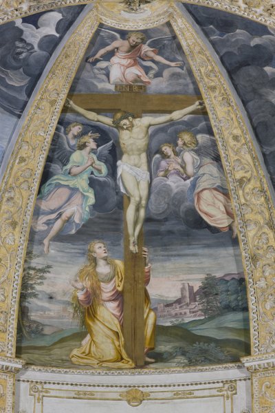 Crucifixion, 1578-82 - Simone Veneziano Peterzano