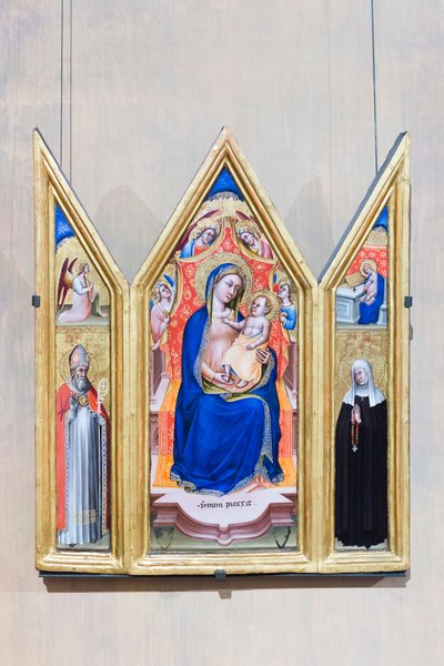 Triptyque, Vierge à l