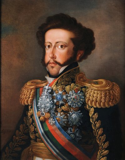 Portrait de D. Pedro I - Simplicio Rodrigues de Sa
