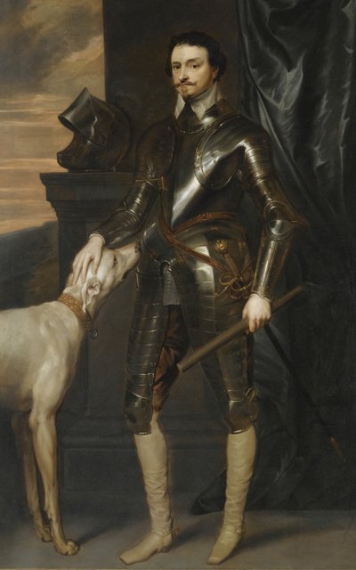 Portrait de Thomas Wentworth, 1er comte de Strafford 1593-1641, vers 1640 - Sir Anthony van, Dyck