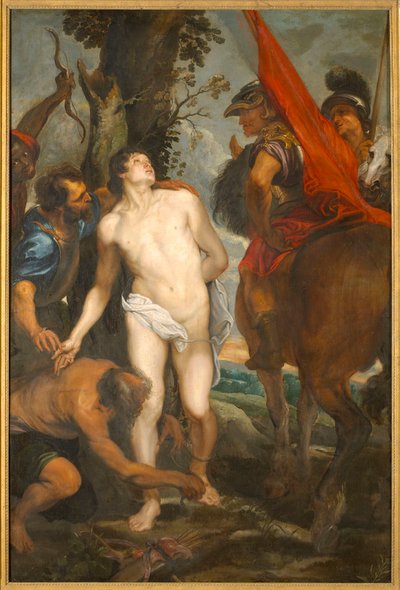 Saint Sébastien lié pour le martyre - Sir Anthony van Dyck