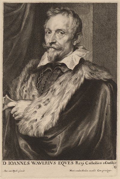 Jan van der Wouwer - Sir Anthony van Dyck and Paulus Pontius