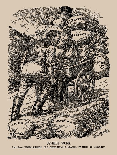 Travail ardu. John Bull. Même si ce n