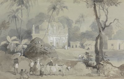 Mosquée à Borranypore - Sir Charles D